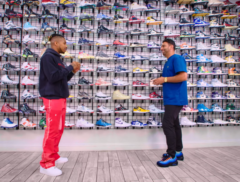 complex sneaker shopping stores