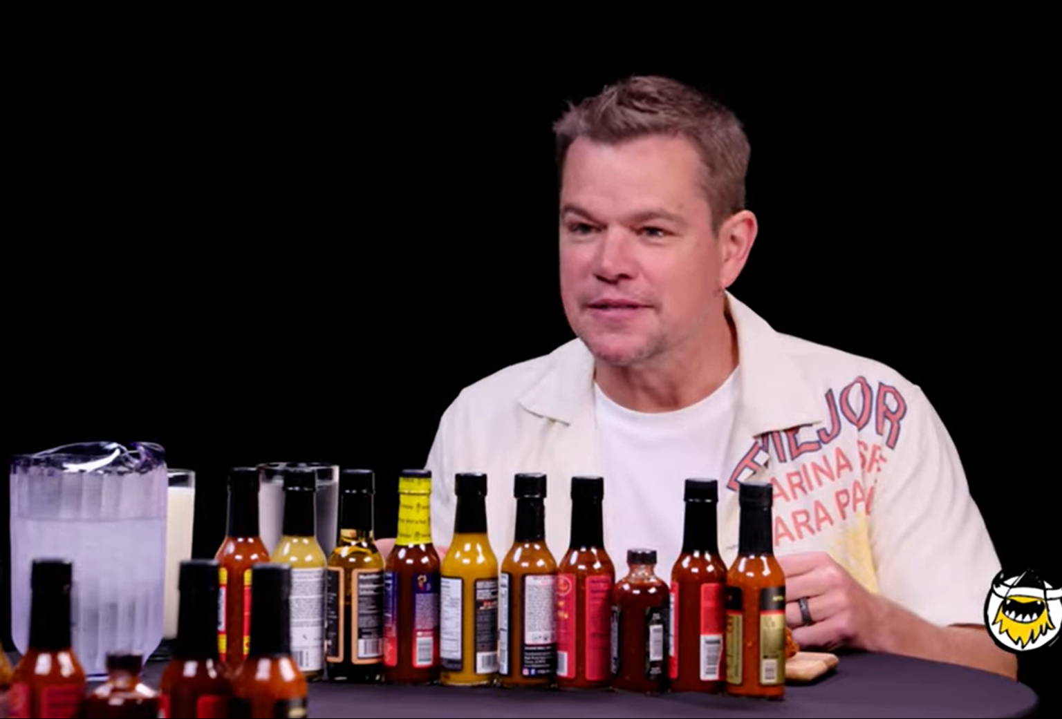 WATCH Matt Damon eats Spicy Wings in latest Hot Ones Episode Ryan Babel