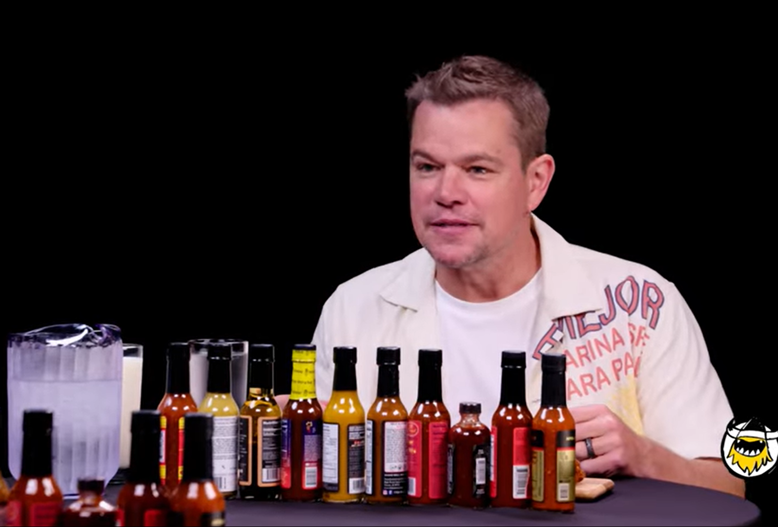 WATCH Matt Damon eats Spicy Wings in latest Hot Ones Episode Ryan Babel